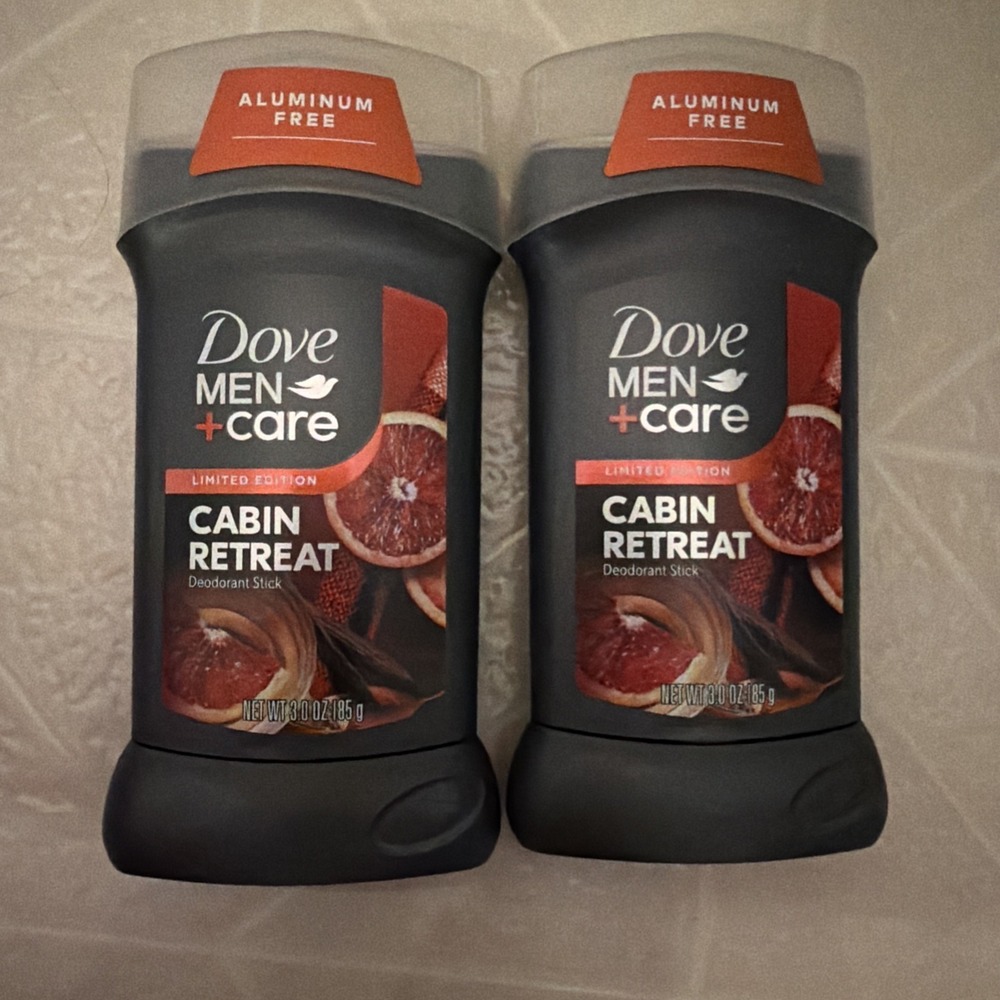 Dove Men+Care Limited Edition Men's Deodorant, Cabin Retreat, 2pk 3.0 Ounces - Picture 3 of 5